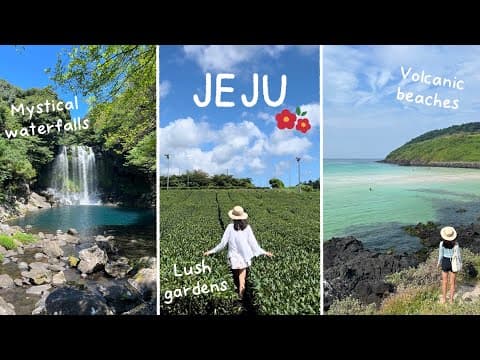 Jeju Island travel guide | 3 day itinerary | South Korea travel vlog