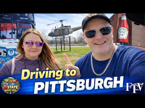 New Jersey to Pittsburgh Road Trip Vlog | 4 State Travel Series Begins Army Museum