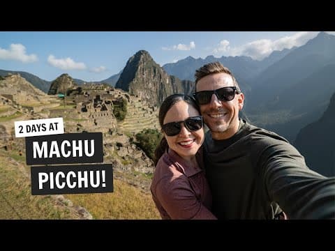 We made it to MACHU PICCHU! 🇵🇪 (Our ULTIMATE guide for visiting!)