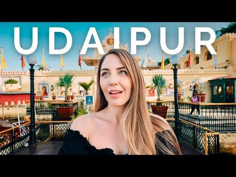 Exploring the BEST city in India!  🇮🇳 (First time in Udaipur)