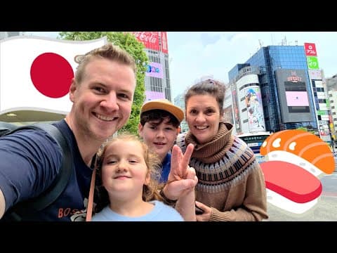 The Jazza Family trip to Japan! Pt1: TOKYO!