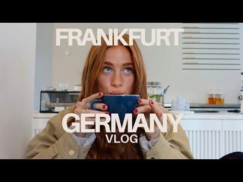 Frankfurt, Germany vlog | shopping, eating, exploring 