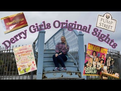 Derry Girls Travel Vlog 🇮🇪 Exploring Derry, Ireland: Tower Museum and TV Series Original Sights