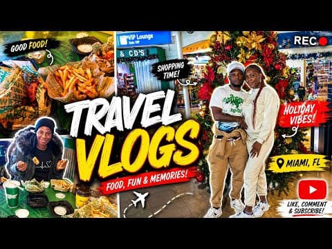 Flying From Jamaica🇯🇲 To America✈️ for The Frist Time as a Family/ Travel vlogs...