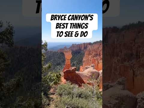 Things To Do At Bryce Canyon National Park in 2024  #brycecanyon #brycecanyonnationalpark