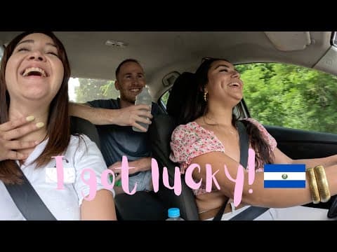 Lost Gringo Picked Up By Local Girls in Rural El Salvador! 🇸🇻