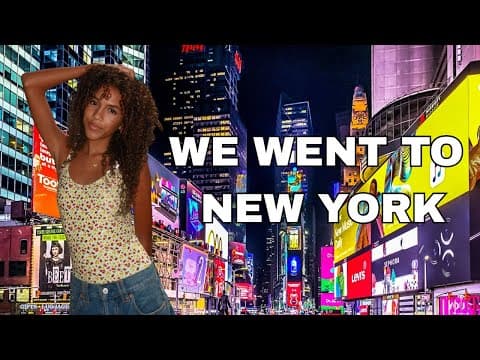 WE WENT TO NEW YORK