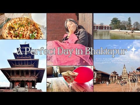BHAKTAPUR, NEPAL TRAVEL VLOG | FROM NAGPOKHARI TO NYATAPOLA | PASHUPATINATH AARATI