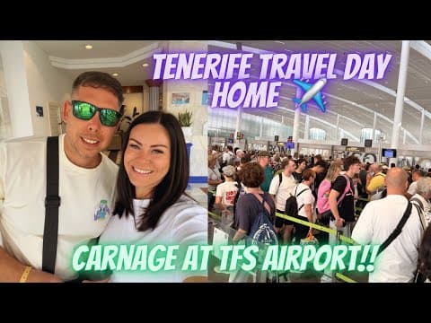 Tenerife Travel Day Home | 23/02/26 | Tenerife South To Manchester Airport With JET2 ✈️💚✨