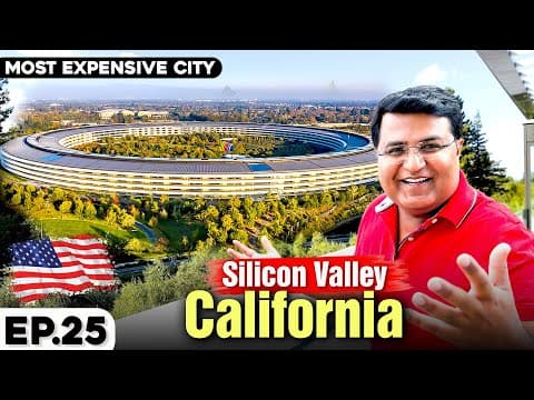 Finally reached Silicon Vally Apple Park, Meta 😍 San Jose | Exploring America Ep.25