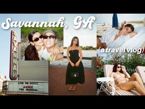 a romantic trip to Savannah *a travel vlog*