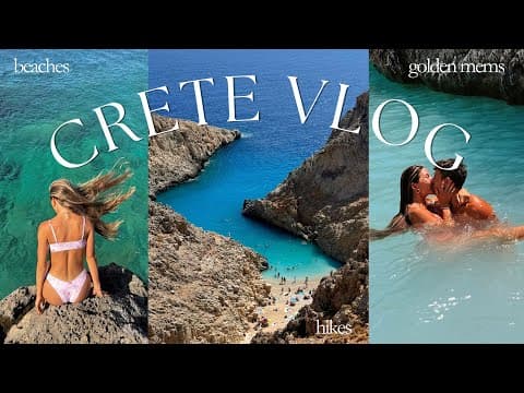 CRETE, GREECE (travel vlog)