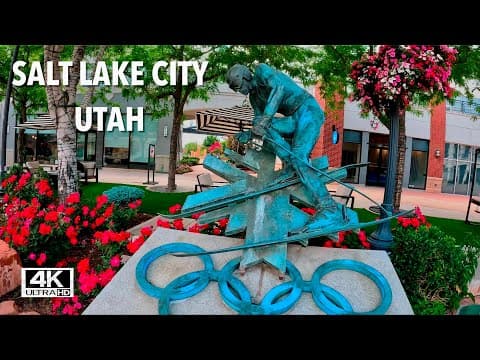 SALT LAKE CITY, UTAH - Travel Video [4K]