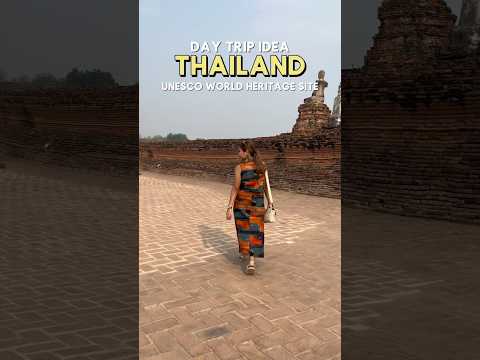 Bangkok to Ayutthaya Day Trip 🇹🇭#Ayutthaya #BangkokDayTrip #TRISHKLOOK #ThailandVlog
