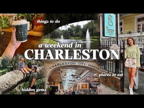CHARLESTON WEEKEND GETAWAY | Things To Do & Places To Eat In This Historic South Carolina City