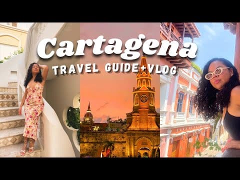 Colombia travel vlog: how to spend 5 days in Cartagena!