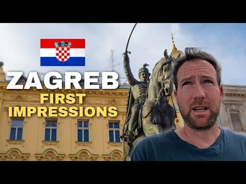 My First Time in Croatia 🇭🇷 Zagreb is a Time Capsule