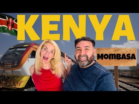 $12 Safari Train, Nairobi to Mombasa Kenya 🇰🇪 