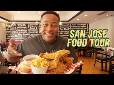 San Jose Food Tour (Jackie's Place, Back A Yard & Cali Spartan)