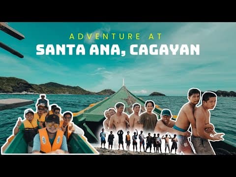 Santa Ana, Cagayan Adventure Travel Vlog | Palaui Island | Crocodile Island | Pozo Robo