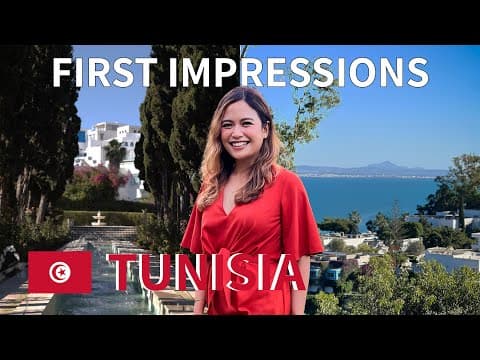 First time in TUNISIA - Solo travelling to Tunis 🇹🇳
