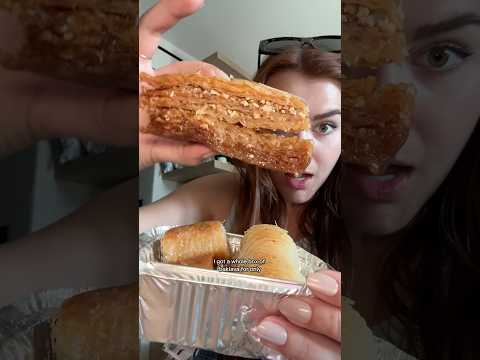 Only eating street food for a full day in Greece! #foodie #greece #greekfood #eating #shorts #travel