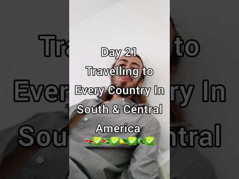 Day 21 travelling to every country in south and central america...#travelvlog #macapá #southamerica