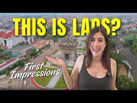 Vientiane, Laos in 2025 🇱🇦 Our First Impressions