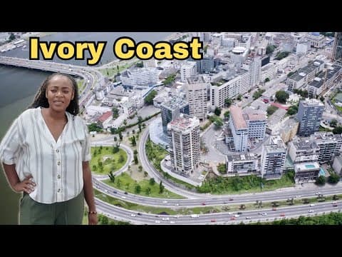 The Beauty of Ivory Coast / CÔTE D'IVOIRE | tasting delicious traditional meal in Yamoussoukro