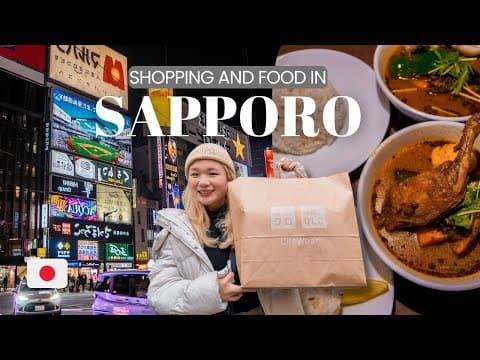 Shopping in Sapporo: Is it Expensive or Affordable? | Japan Vlog 🇯🇵