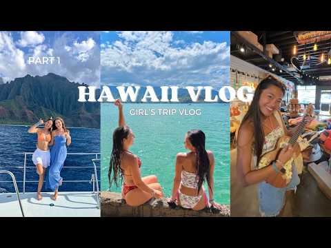 HAWAII VLOG ❀ | Kaua'i beach hopping, whale sightings, hiking, and more! (Part 1)