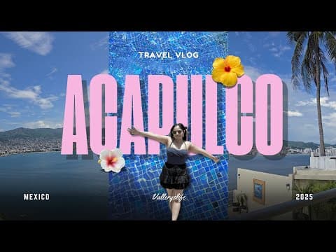 Visting ACAPULCO! Playa Caleta + Acapulco HOUSE TOUR!