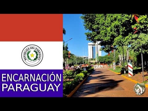 Walking Through the Heart of ENCARNACIÓN, PARAGUAY | City Tour & Main Landmarks