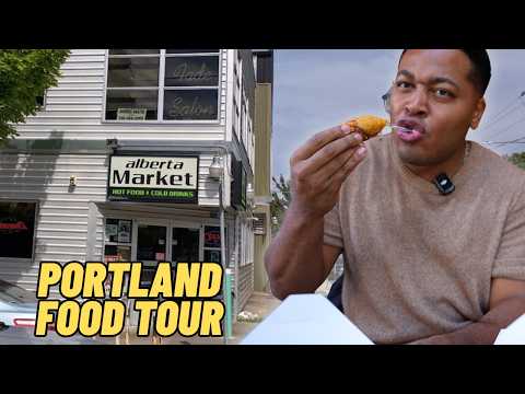 Locals Choose Where I Eat in Portland for 24hrs (Alberta Market, Screen Door, Ramen & More!)