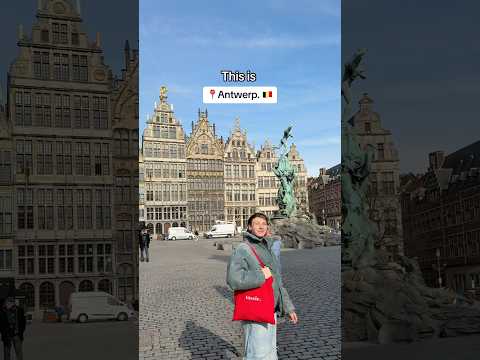 60 second guide to Antwerp, Belgium 🇧🇪