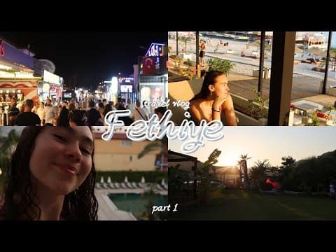 Oludeniz travel vlog⎮food, beach & yap (part 1)
