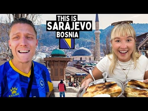 First Impressions of Bosnia & Herzegovina 🇧🇦  SARAJEVO is NOT what we expected