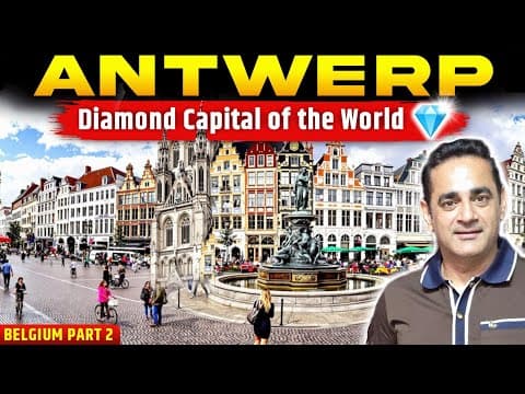 Unbelievable Facts About Antwerp! 💎 The Diamond Hub of Europe | 80% of World’s Diamonds Traded Here!