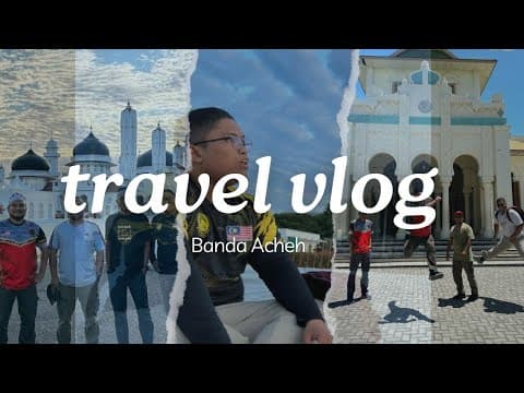 TRAVEL VLOG : BANDA ACHEH SERAMBI MEKAH PART 1 #part1 #aceh #vlog