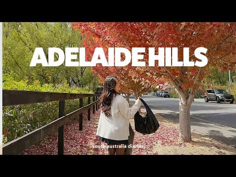 Life in Adelaide, Australia | The Adelaide Hills: Cafes, Hahndorf & Wineries 🍂 A Local Guide Ep 2