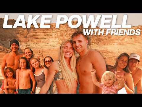 Lake Powell with Our Friends🫶🏽@Dallinandbella @TheBucketListFamily