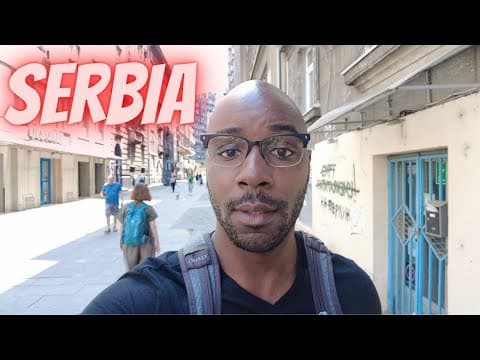 Speechless My First Day in Belgrade Serbia