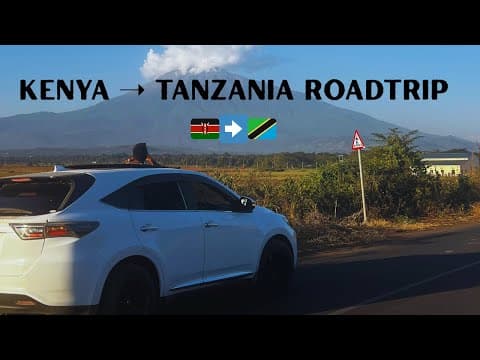 Roadblocks, Fines & Fun || Our Crazy Drive to Arusha 🇹🇿EP1