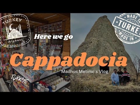 Turkey Travel Vlog | Cappadocia | Ep 2 | Day 1 | Christmas Holiday | Madhus Metime | Bengali Vlog |