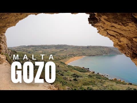 First Time in Gozo Island | Malta Travel Vlog! 🇲🇹