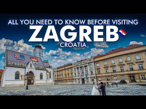Zagreb Croatia Travel Guide: BEST Things To Do in Zagreb Vlog