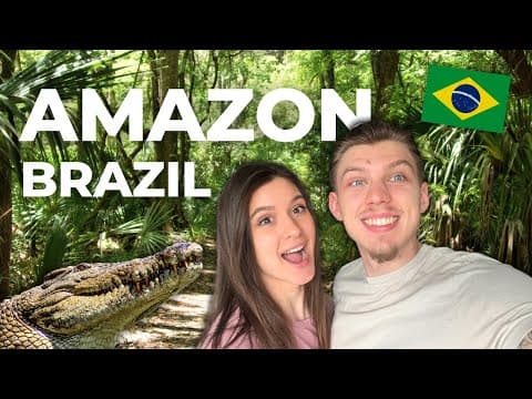 3 Nights in the Amazon Rainforest Manaus + Rio de Janeiro | Ultimate Brazil Travel Vlog