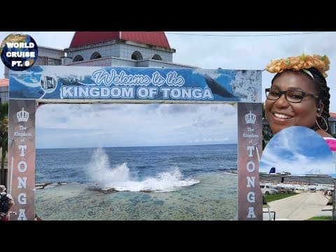 ONE PERFECT DAY IN TONGA l Exploring Nuku'alofa l South Pacific Cruise l P&O Arcadia World Cruise