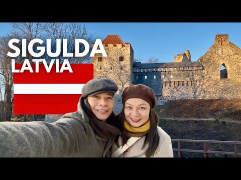 🇱🇻 Crossing Estonia to Latvia | 1 Day Sigulda Tour & Arrival in Riga