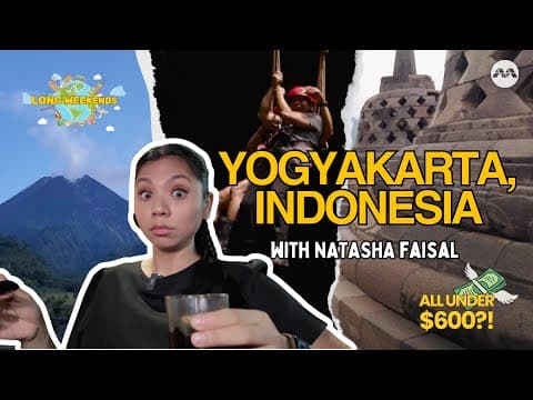 3D2N in Yogyakarta - $2 Haunted House, Borobudur Temple, Charcoal Coffee | Long Weekends ft Natasha